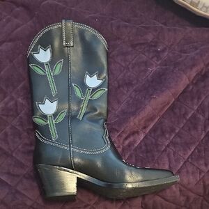 Loeffler Randall Black Leather Boots